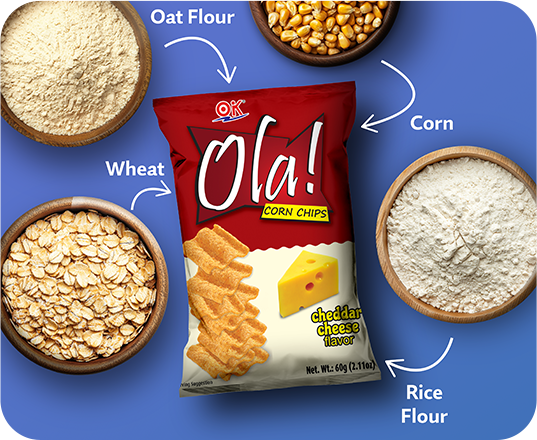 NEW AND OH-SO CRUNCHY! OLA!